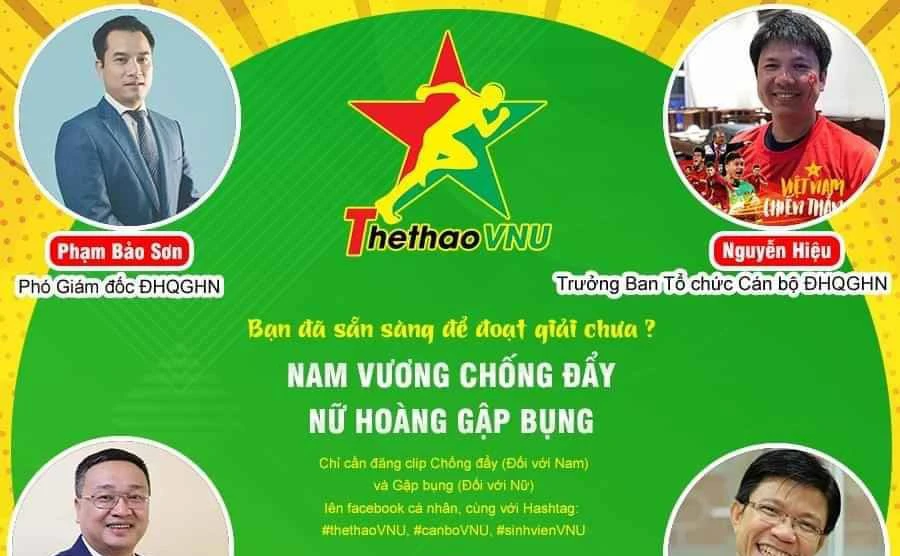 Thầy sẽ trở thành Nam vương chống đẩy, cô sẽ trở thành Nữ hoàng gập bụng