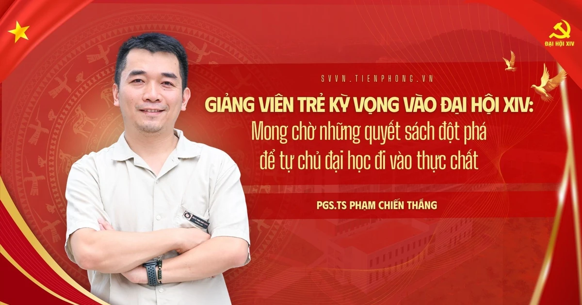 Giảng viên trẻ kỳ vọng vào Đại hội XIV: Mong đợi những quyết sách "phá băng" để tự chủ đại học thực sự đi vào đời