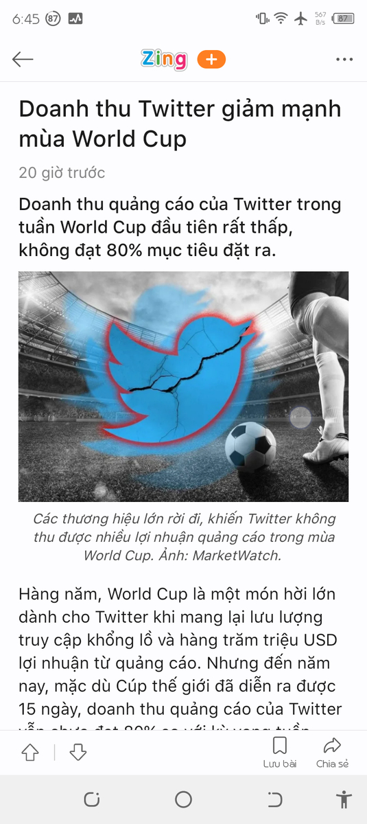 Twitter sụp đổ 80% giá trị: Tự mình làm khổ mình hay chiến thuật thầm lặng?