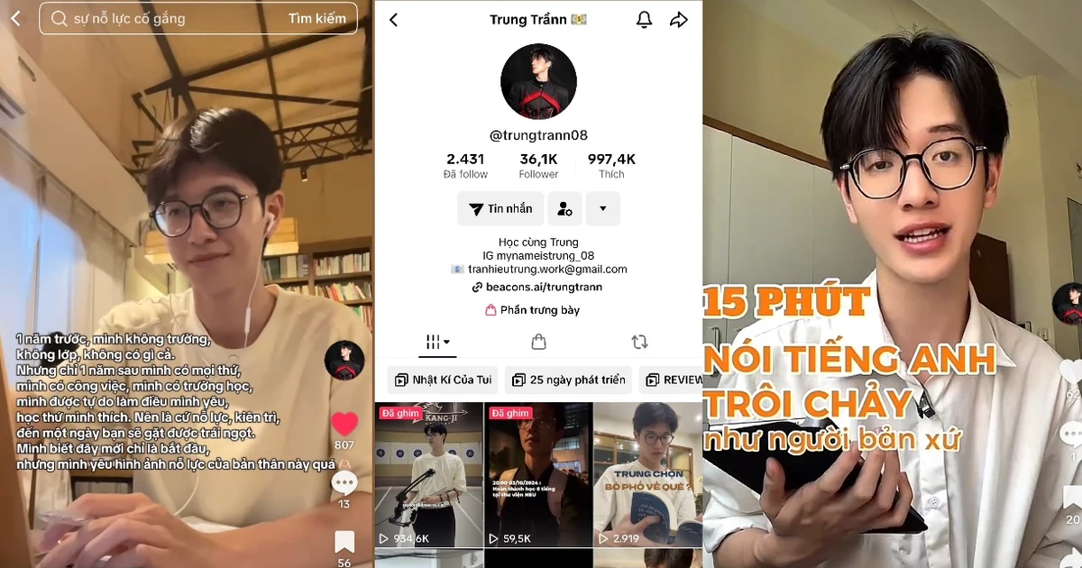 Trần Hiếu Trung: "Mọi hành trình lớn lao đều bắt đầu từ bước chân nhỏ bé"