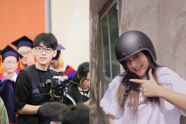 Cameraman sinh năm 2001 visual quá đỉnh; nữ sinh có nụ cười ngọt lịm người