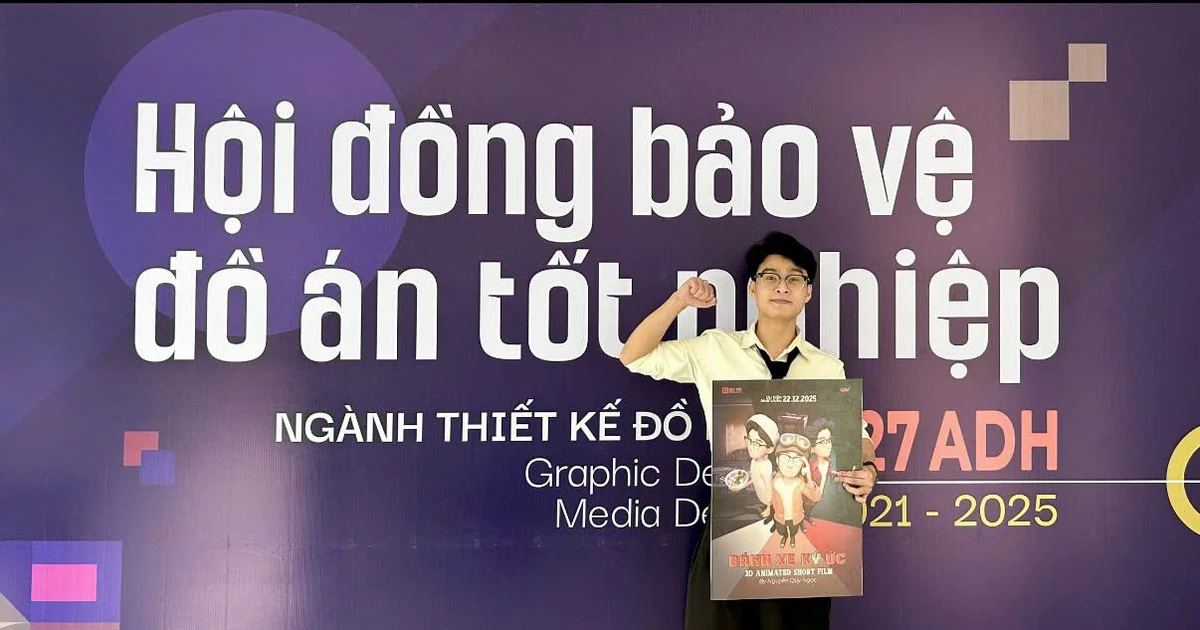 Chàng trai sinh năm 2003 "gây sốt" với đồ án tốt nghiệp siêu xúc động – câu chuyện đằng sau sẽ làm bạn khóc