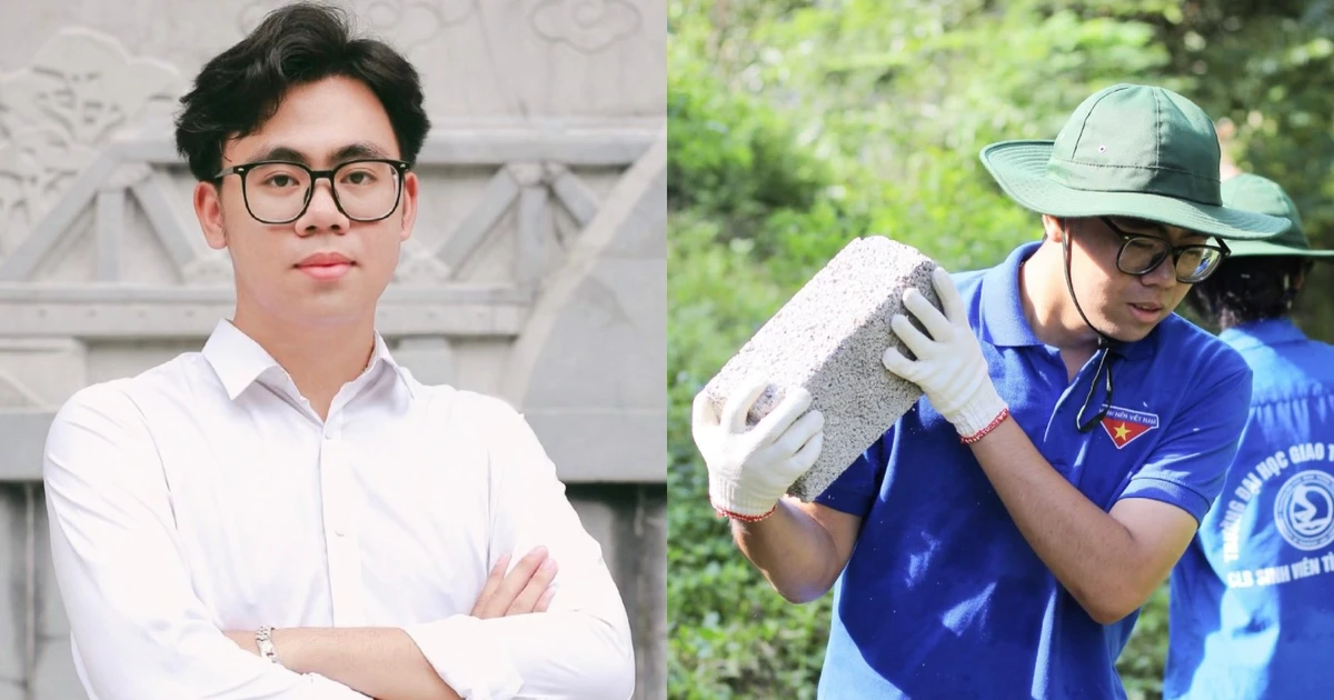 Gặp gỡ chàng trai "máu lửa" từ Đại học Giao thông Vận tải - Khi tuổi trẻ không ngại thử thách!