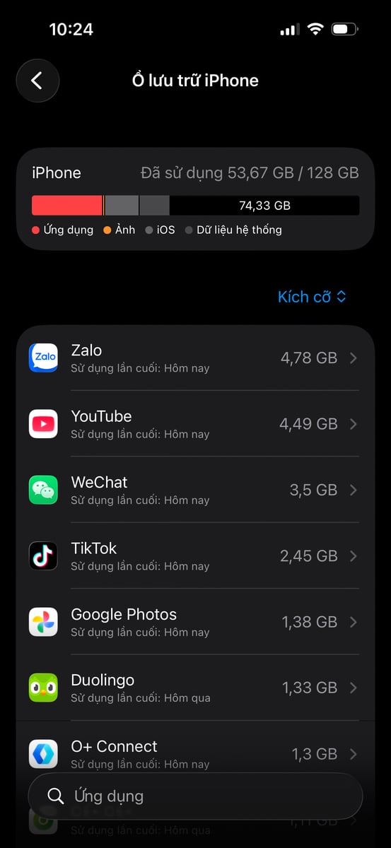 iPhone 15 dùng 2 năm mà bộ nhớ vẫn trống thoải mái: Bí quyết là không chơi game nặng!
