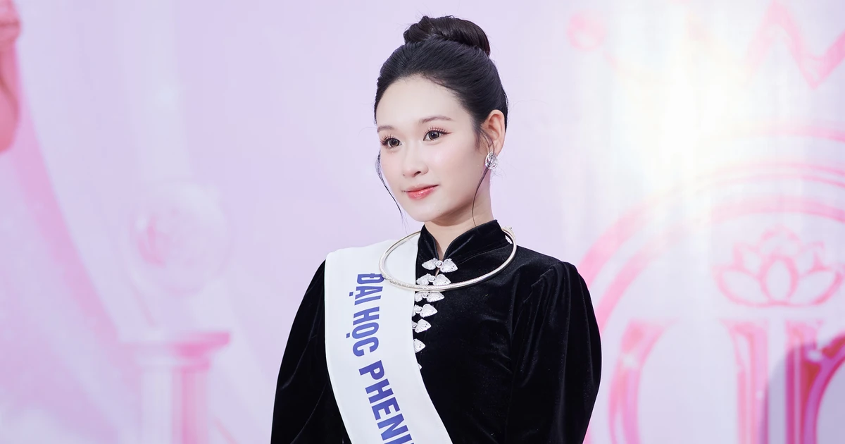 Nữ sinh Phenikaa khoe visual đỉnh cao trong trang phục dân tộc Thái tại casting Hoa hậu Việt Nam 2026