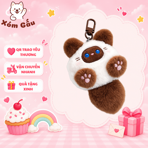 Móc khóa mèo: Vũ khí "flex" tình cảm cuối tuần không lo ví vỡ ✨