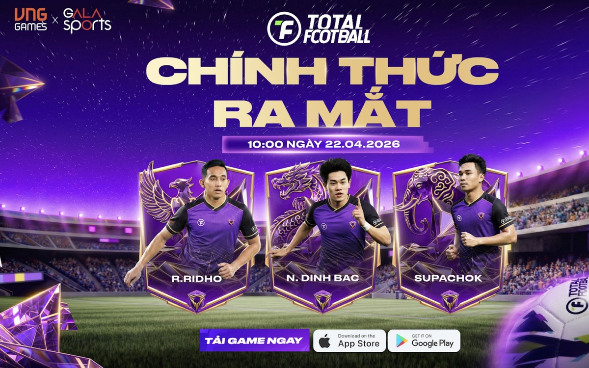 Game bóng đá mobile Total Football VNG chính thức ra mắt, hơn 3 triệu người đăng ký trước đây nè! ⚽