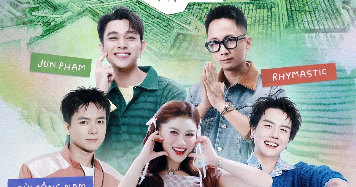 Jun Phạm, Bùi Công Nam, Ngọc Thanh Tâm, Rhymastic và Duy Khánh cùng team 'Quán nhà Haha' quảng bá văn hóa Việt đỉnh của chóp