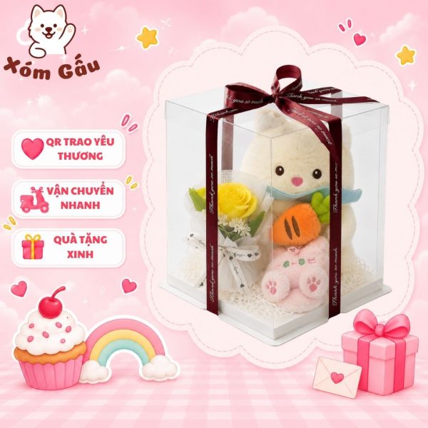 Set quà thỏ trắng: Vũ khí basic nhưng cực mạnh để "hạ gục" crush