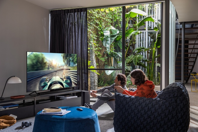 Samsung buff TV khủng cho game thủ, chuẩn bị lên đỉnh vinh quang nào