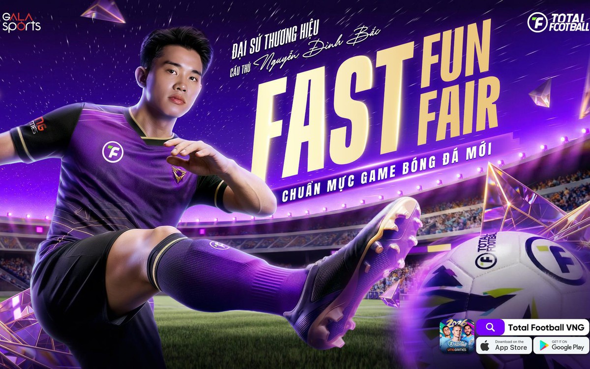Total Football VNG chính thức ra mắt: Nguyễn Đình Bắc trở thành Đại sứ thương hiệu cực xịn