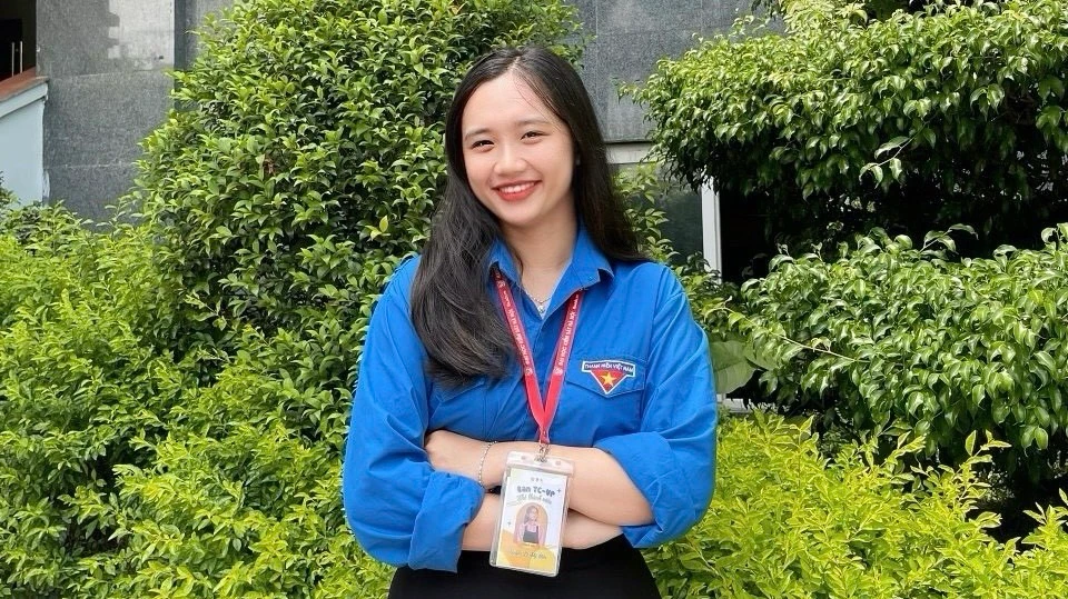 Nữ sinh Đại học Kiểm sát Hà Nội gốc Trà Vinh - Khi nhiệt huyết với công tác Đoàn chảy trong máu