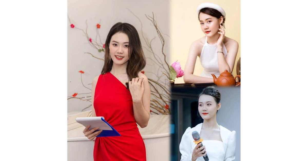 Nữ sinh Đại học Công nghiệp Hà Nội bén duyên với nghề MC - Xinh đẹp, tài năng lại còn học giỏi
