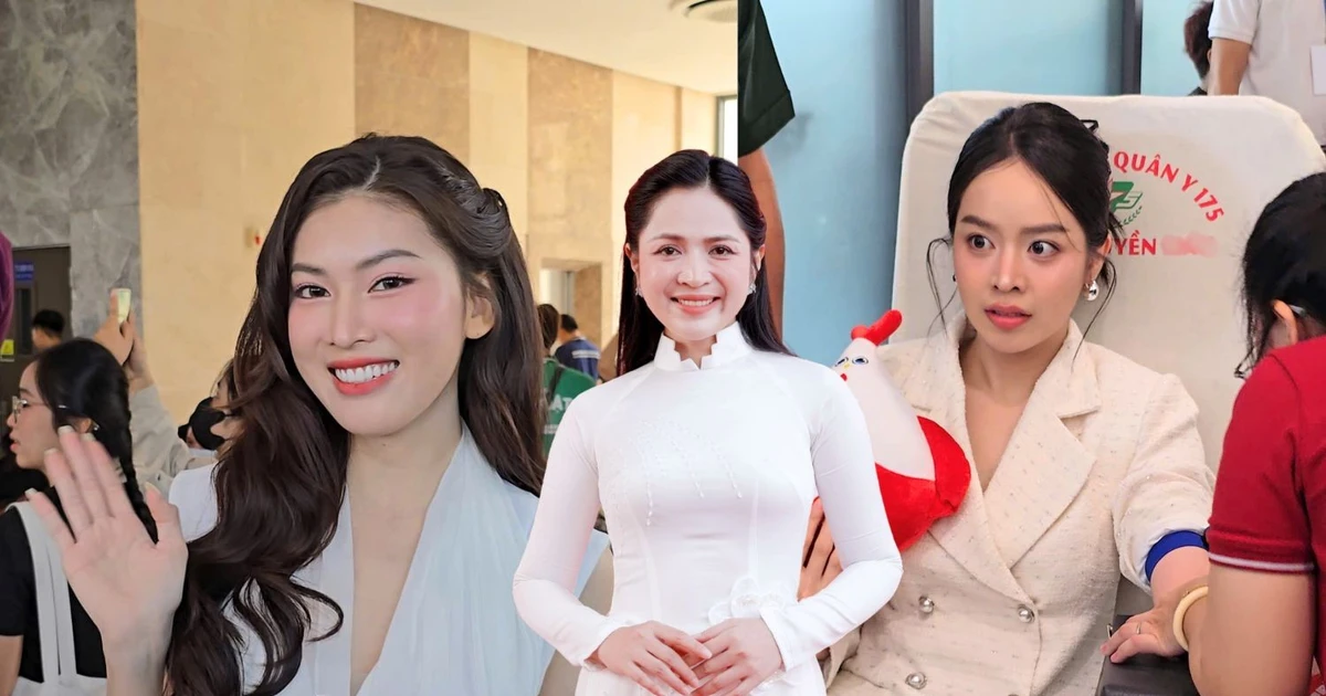 Duyên Quỳnh, Hoa hậu Thanh Thủy lan tỏa vibe tích cực tại Chủ Nhật Đỏ 2026