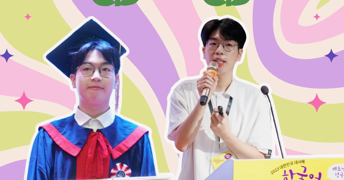 Thủ khoa từng selfie với tổng thống Hàn Quốc, ai ngờ khởi đầu chỉ vì… muốn "ngầu" trước hội bạn ✨