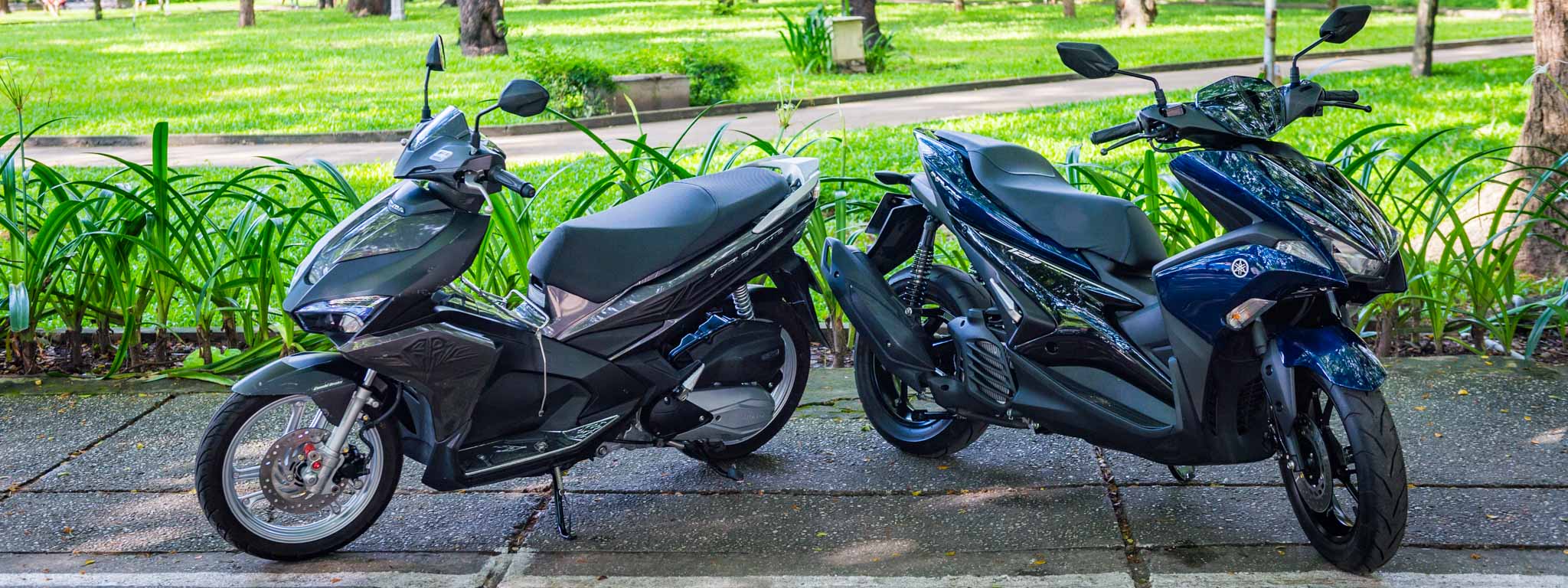NVX 125 vs Air Blade 125: Cuộc so găng cực căng của hai "ông vua" scooter Việt Nam ️