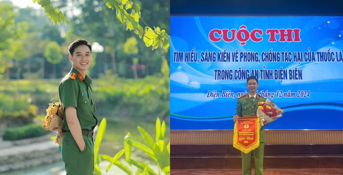Trung úy Đỗ Văn Linh – Thầy giáo công an "xịn xò" giữa núi rừng Tây Bắc ️✨