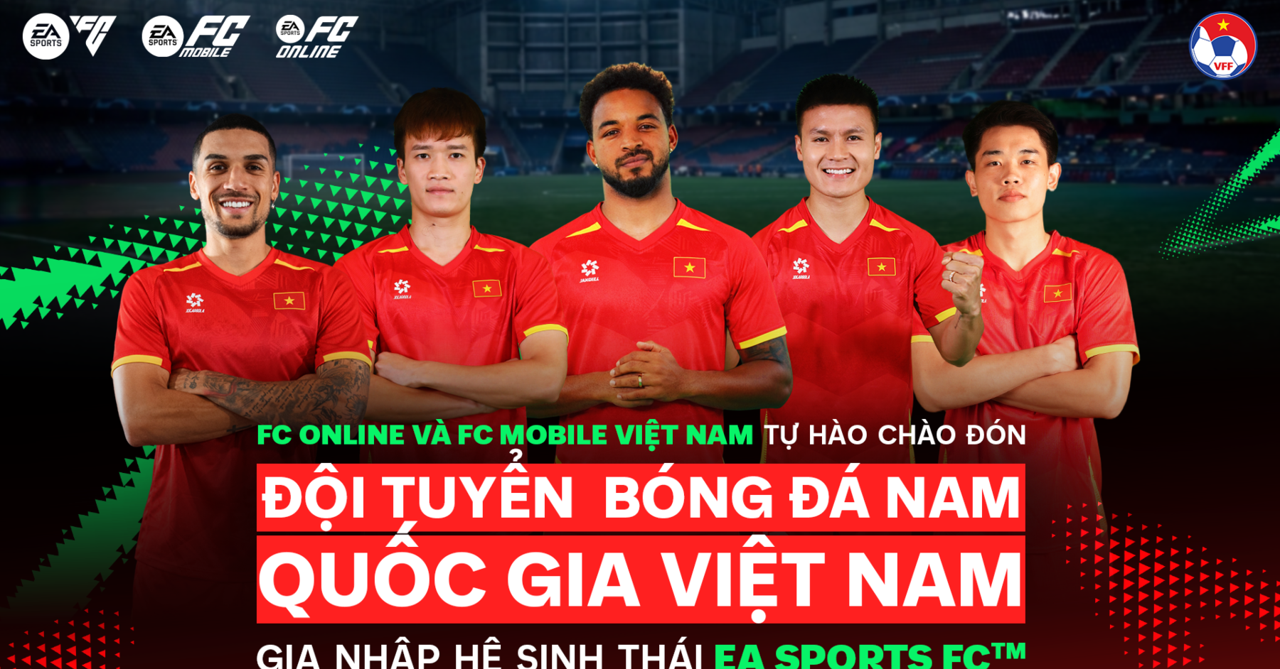 Đội tuyển Việt Nam chính thức lên FC Online - Game thủ Việt nhận ngay quà khủng chỉ cần đăng nhập 15 phút!