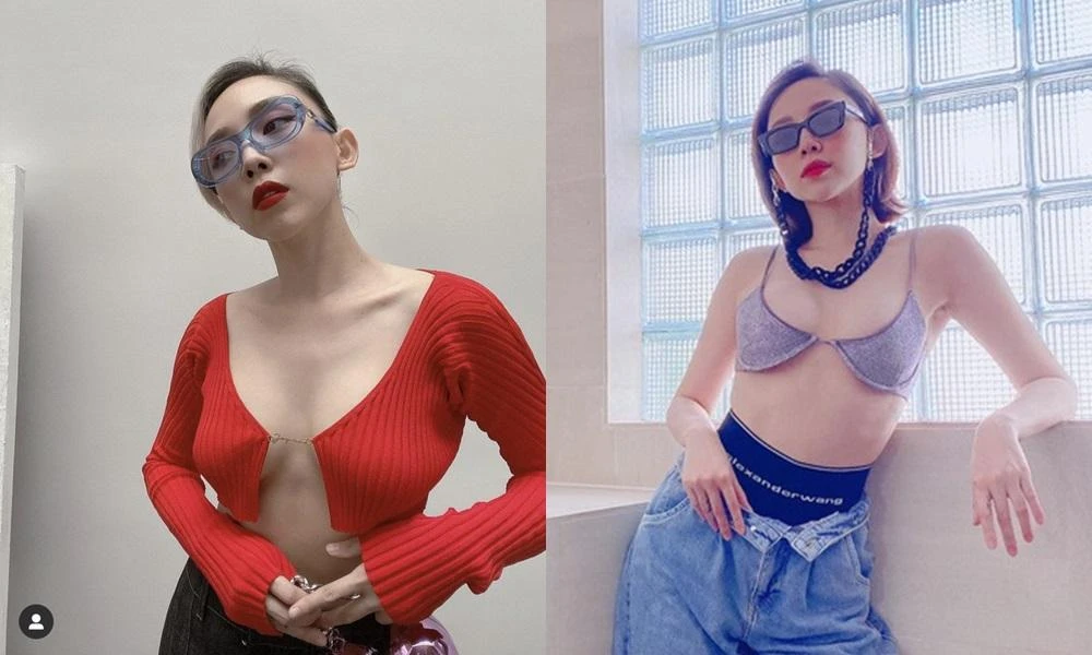 Tóc Tiên lại gây "sốc" với phong cách khoe chân ngực táo bạo không ai dám làm theo