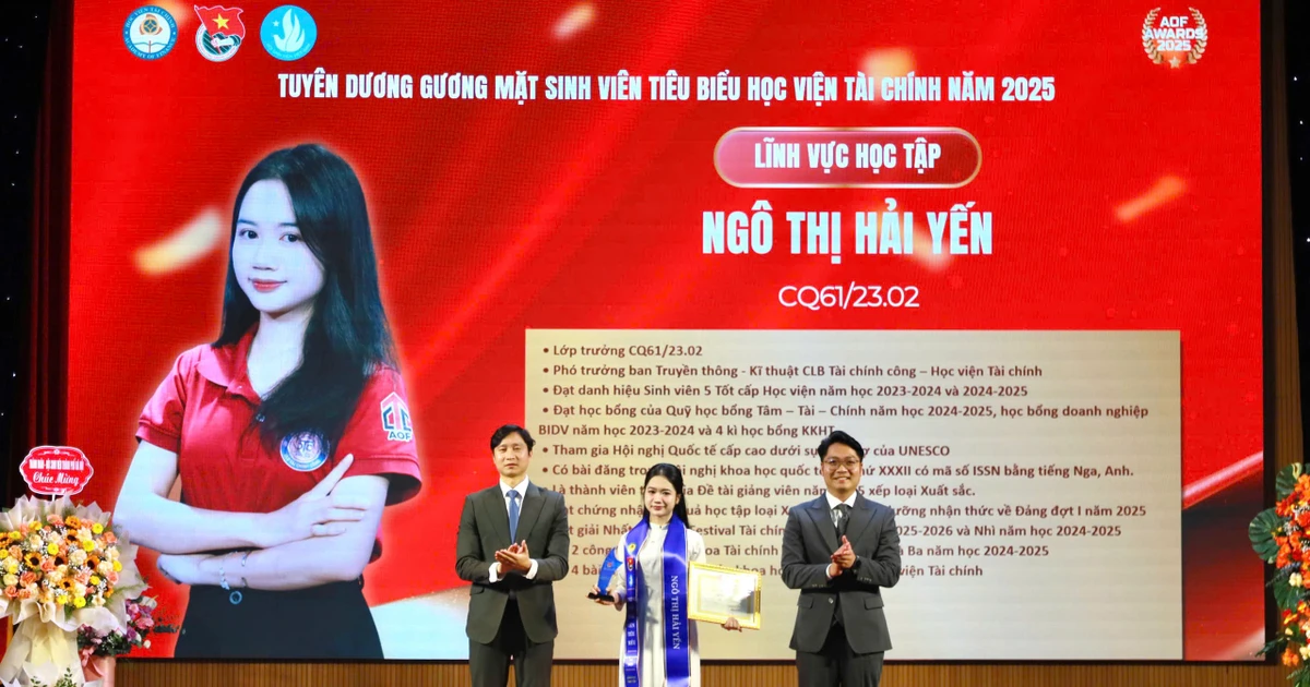 Ngô Thị Hải Yến - Từ Học sinh 3 Tốt cấp Trung ương đến Sinh viên 5 Tốt, sinh viên tiêu biểu Học viện Tài chính