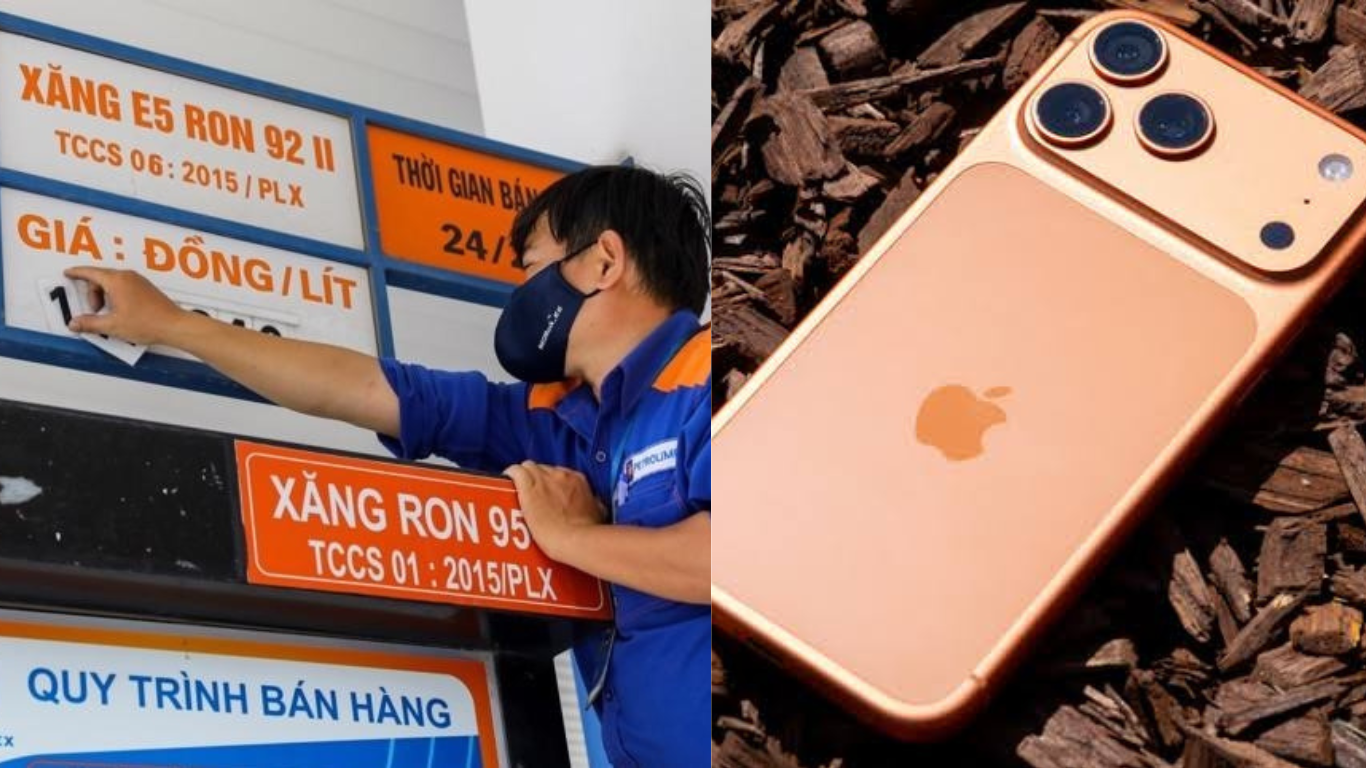 Giá xăng dầu hôm nay 27/6: Rớt sàn về dưới 20k/lít rồi, iPhone 17 Pro Max có "leo thang" giá không?