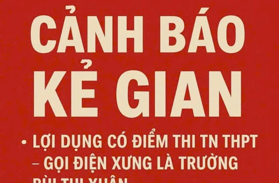 Cảnh báo: Xuất hiện chiêu lừa đảo "báo trúng tuyển đại học" qua điện thoại, các bạn cẩn thận nghen!