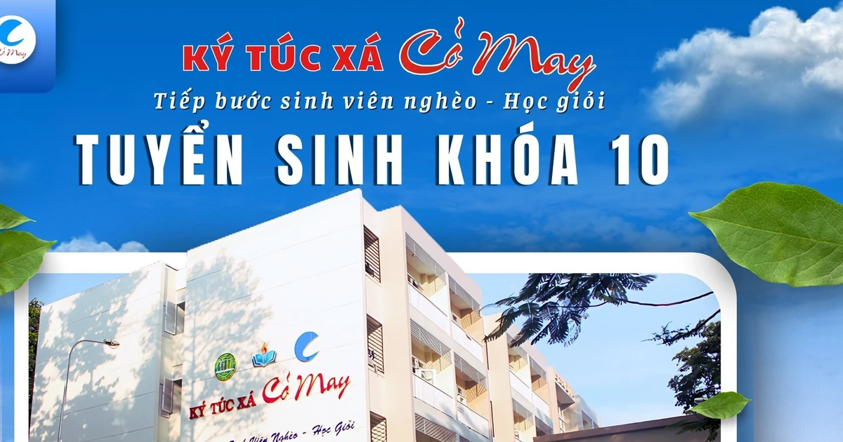 Ký túc xá Cỏ May TP. HCM tuyển 100 sinh viên hoàn cảnh khó khăn - cơ hội vàng cho gen Z vượt khó ✨