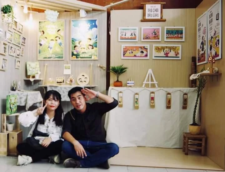 Cô gái 9x với đồ án tốt nghiệp tranh minh họa "sống ảo" tuổi thơ siêu cute ✨