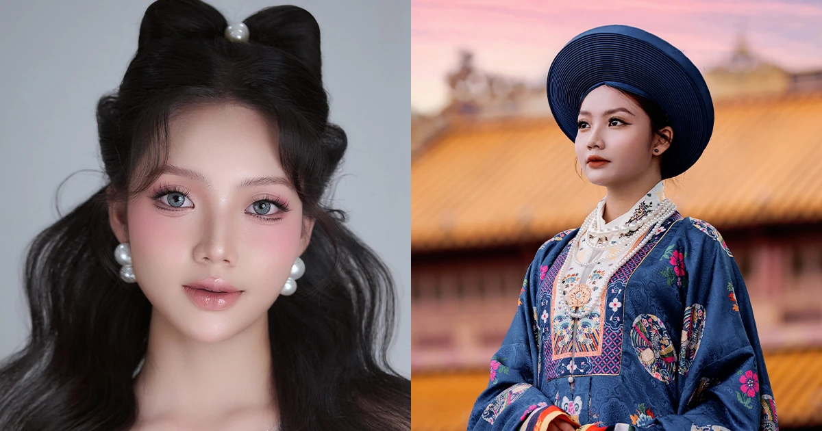 Nữ sinh gốc Huế "mê mệt" áo dài truyền thống, vừa học vừa làm model chất lừ