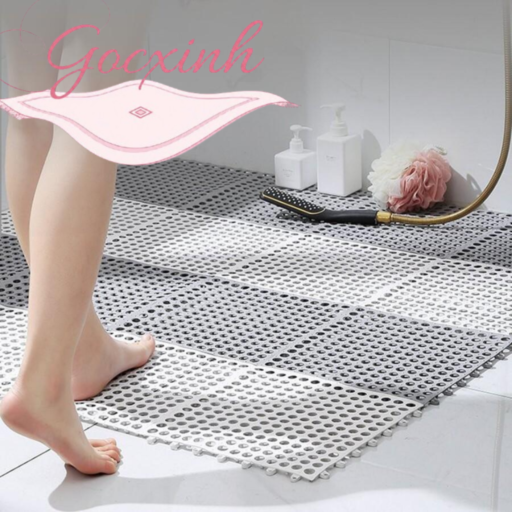 Thảm chùi chân nhà tắm – Món phụ kiện cứu cánh giúp phòng tắm luôn sạch sẽ, khô ráo