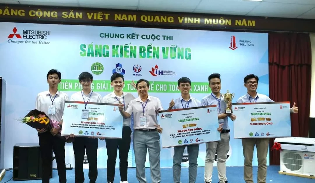 Gen Z "đổ bộ" sân chơi công nghệ xanh: Sinh viên "chinh phục" cuộc thi thiết kế điều hòa bền vững