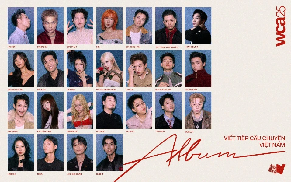 Album WeChoice 2025 tập hợp 27 nghệ sĩ đỉnh cao của V-pop - Ai nghe cũng phải gật đầu!