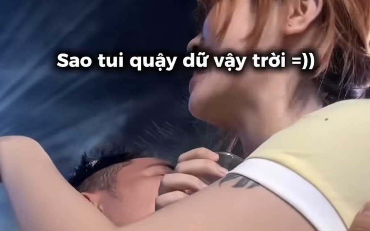 MisThy bị hôn má ngọt lịm tại đám cưới, dân tình sốc visual và drama quá ngọt