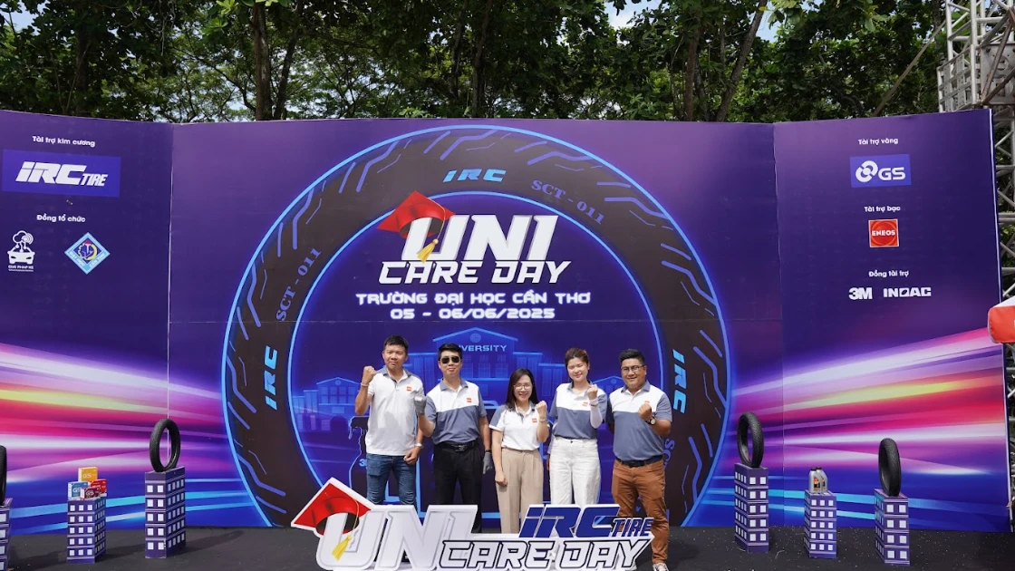 ENEOS tiếp tục "phủ sóng" chăm xe máy miễn phí cho sinh viên tại ĐH Cần Thơ ️✨