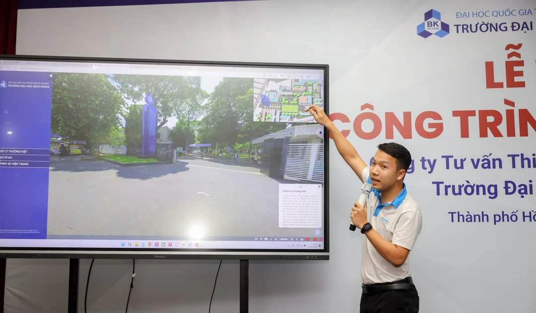 ĐH Bách khoa TP.HCM khoe công trình chuyển đổi số xịn xò, đi tour ảo như chơi game