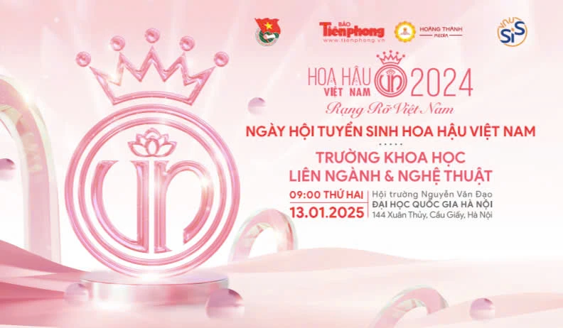 Ngày hội tuyển sinh Hoa hậu Việt Nam 2024 lần 2 chuẩn bị "đổ bộ" Trường Khoa học Liên ngành và Nghệ thuật - ĐHQG Hà Nội rồi nè! ✨