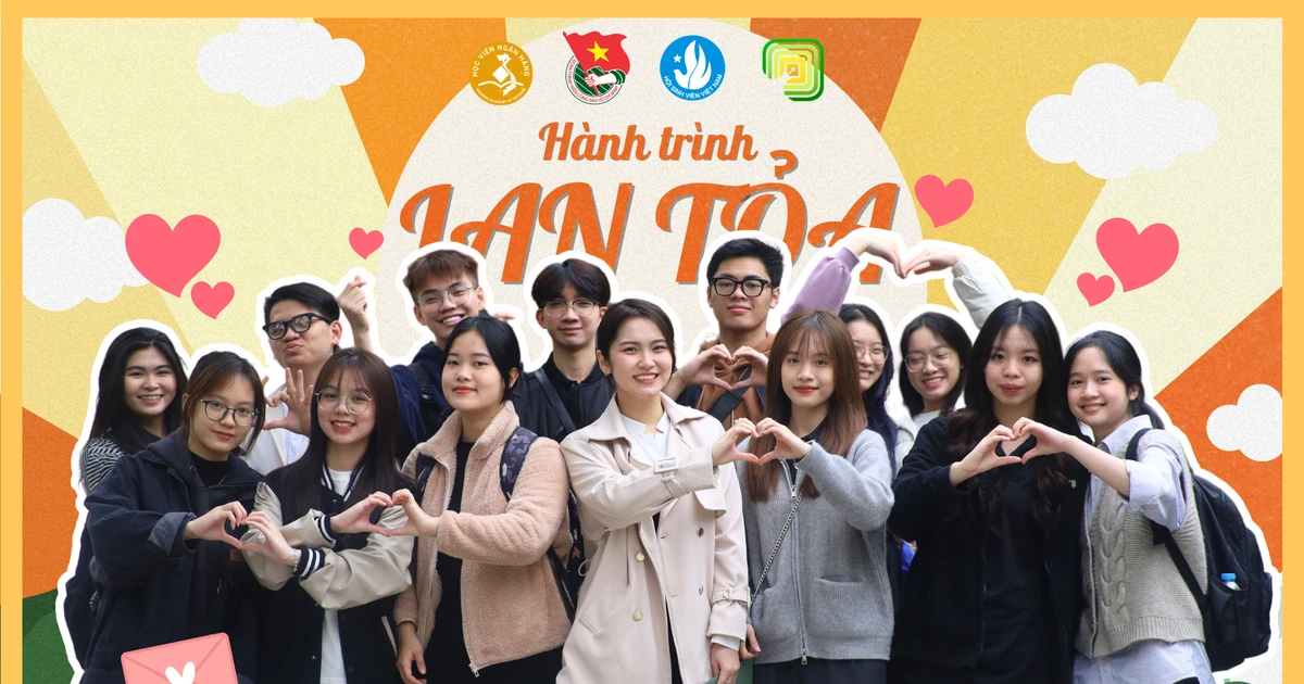 "Hành trình lan tỏa" - Dự án thiện nguyện chill nhất Tháng Thanh niên từ sinh viên Học viện Ngân hàng