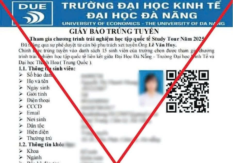 Cảnh báo: Dạo này lừa đảo giả mạo trường ĐH ở Đà Nẵng tràn lan, sinh viên cần cẩn thận gấp!