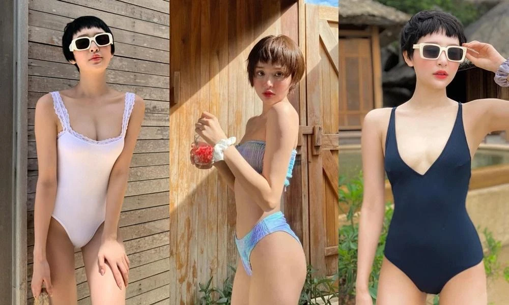 Chưa có body chuẩn Hoa hậu nhưng Hiền Hồ vẫn mê mệt diện bikini "hở đến mức"