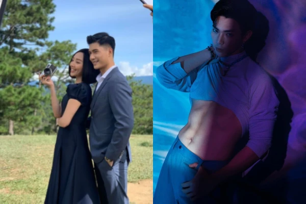 Tóc Tiên "nhá hàng" MV mới, Erik khoe bộ ảnh body "cực phẩm"