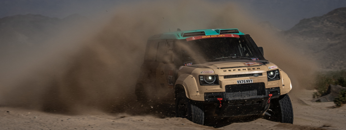 Defender sẵn sàng chào sân tại Dakar Rally 2026 – giải đua khủng nhất hành tinh ️