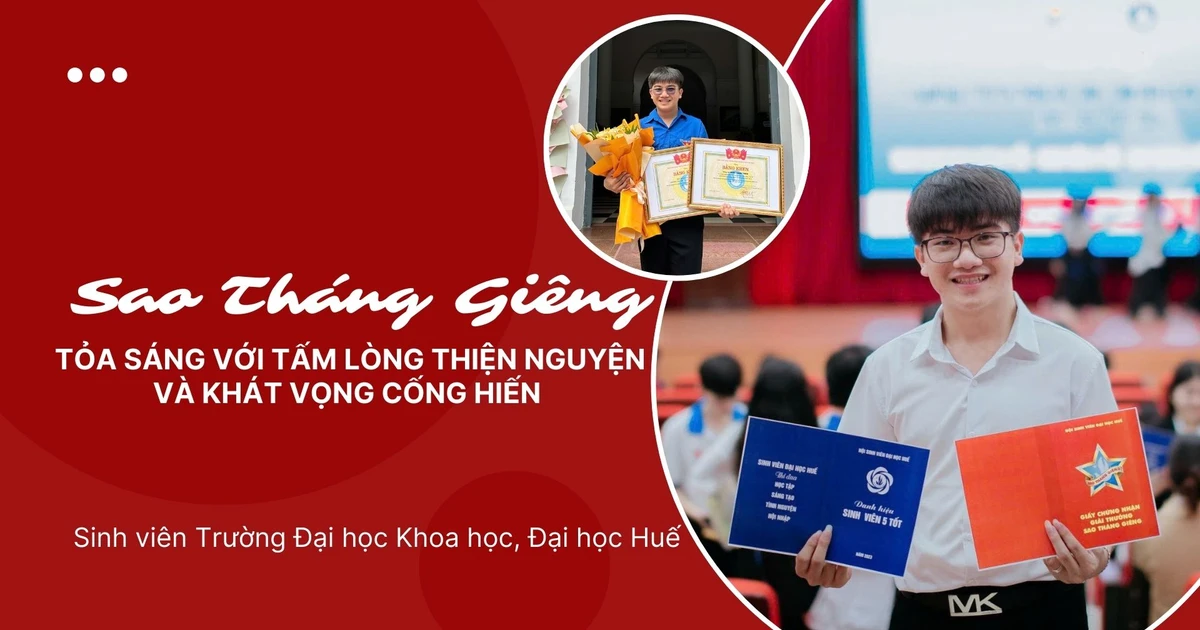 Gen Z nổi bật với giải "Sao Tháng Giêng" Trung ương: Tấm lòng thiện nguyện và khát khao cống hiến không ngừng