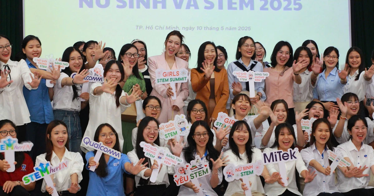 Nữ sinh và STEM 2025: Phá vỡ định kiến, tự tin tỏa sáng ✨