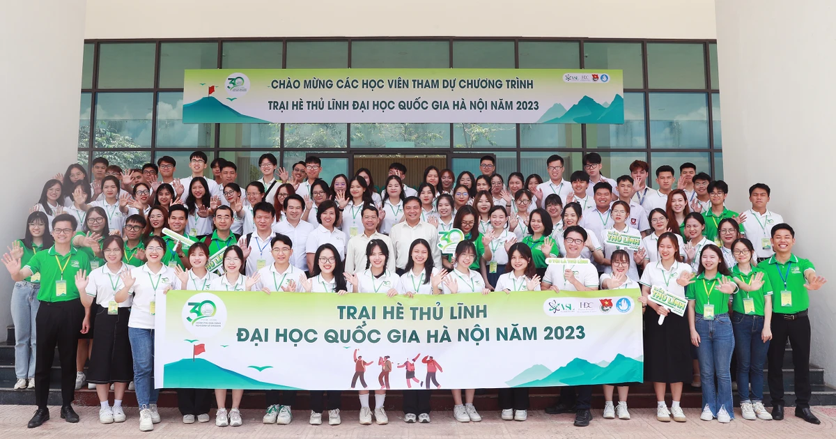 Trại hè "ươm mầm" thủ lĩnh tương lai - 100 bạn trẻ ĐHQG Hà Nội chuẩn bị "bùng cháy"