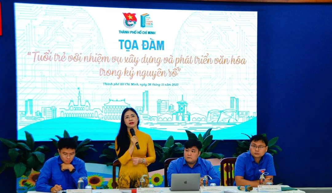 TP.HCM: Liên hoan Câu lạc bộ lý luận trẻ 2023 cháy hết mình với văn hóa kỷ nguyên số
