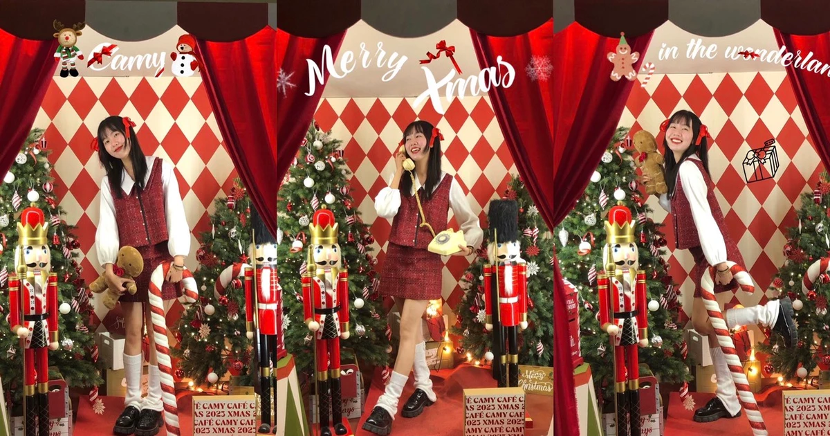 Bộ ảnh Noel cực chill của nữ sinh trường Báo khiến dân tình phải ghen tị ✨