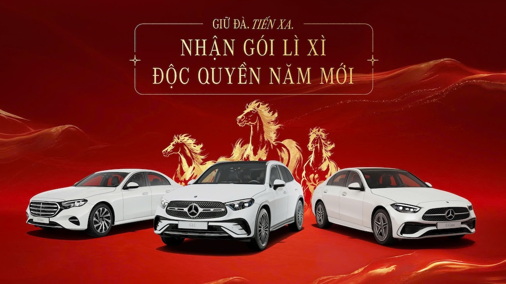 Mercedes-Benz Việt Nam tung gói "lì xì độc quyền" dịp Tết Nguyên Đán 2026