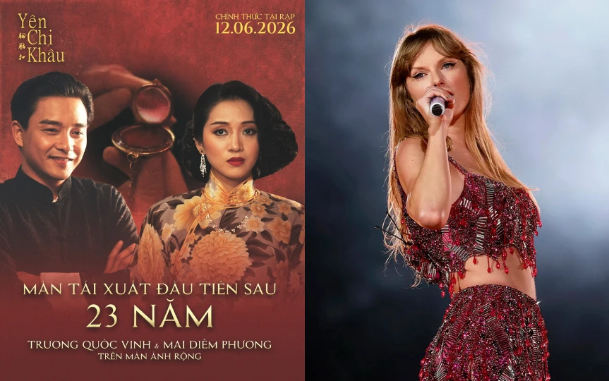 Taylor Swift thả bài mới cho "Toy Story 5", cặp đôi huyền thoại Trương Quốc Vinh - Mai Diễm Phương tái xuất trong "Yên Chi Khâu"