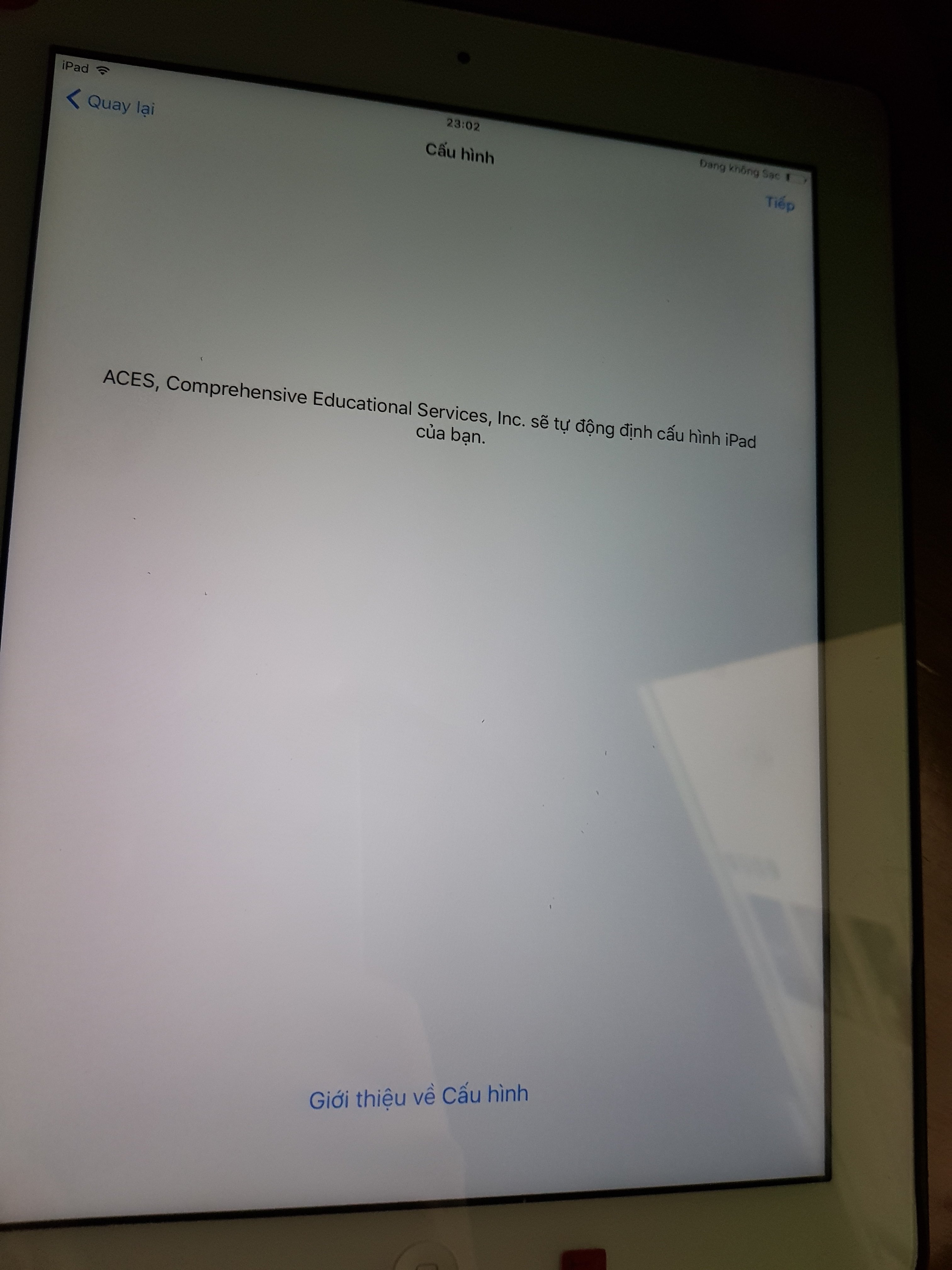 iPad yêu cầu tài khoản ACES Comprehensive Educational Services - Giải pháp và cách xử lý nhanh gọn! ✨