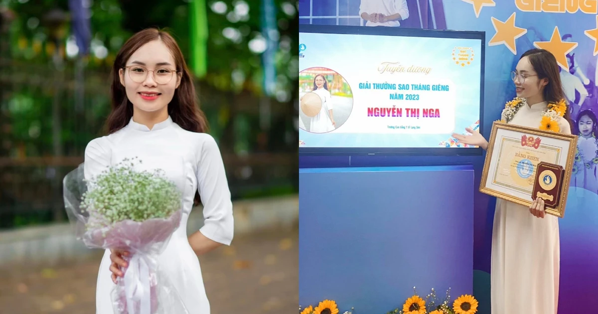 Cô gái người Tày xứ Lạng chọn ngành Điều dưỡng để chăm sóc sức khỏe cộng đồng, giờ đây là Sao Tháng Giêng 2023